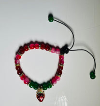 Load image into Gallery viewer, ✨ Adjustable Strawberry-Inspired Bracelet 🍓