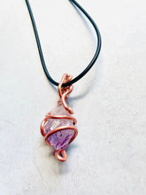 Load image into Gallery viewer, Amethyst Healing Stone Pendant
